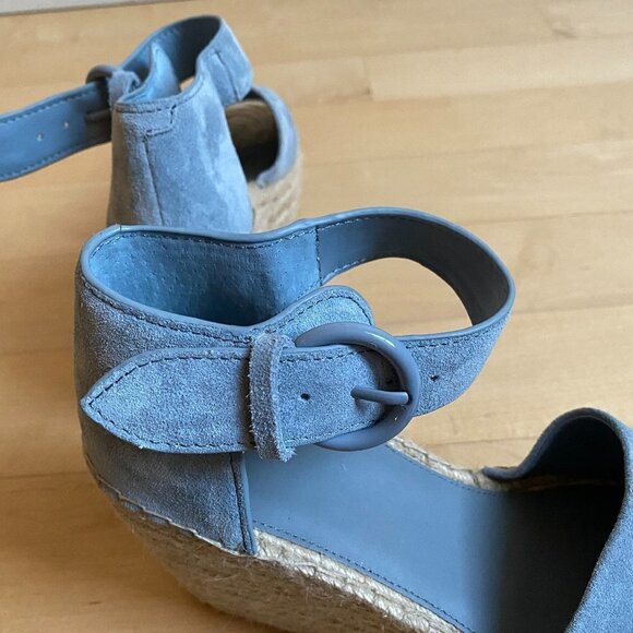 𝅺MARC Fisher Espadrilles "Alida" Blue New Sz 10 - Picture 9 of 9